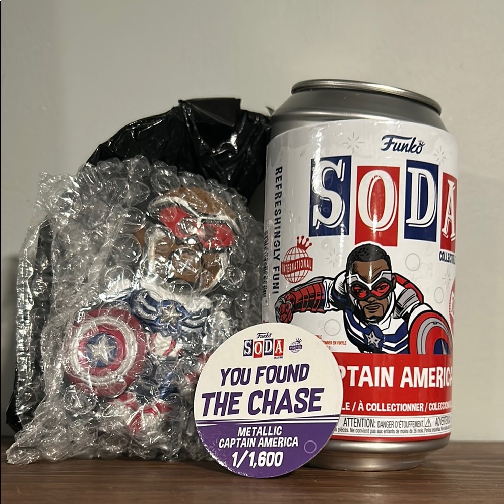 Funko Soda Captain America Chase Edition